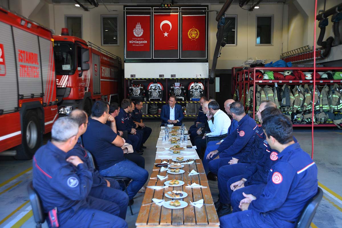 BAŞKAN ÇALIK İTFAİYE TEŞKİLATI’NIN 308. YILINI KUTLADI