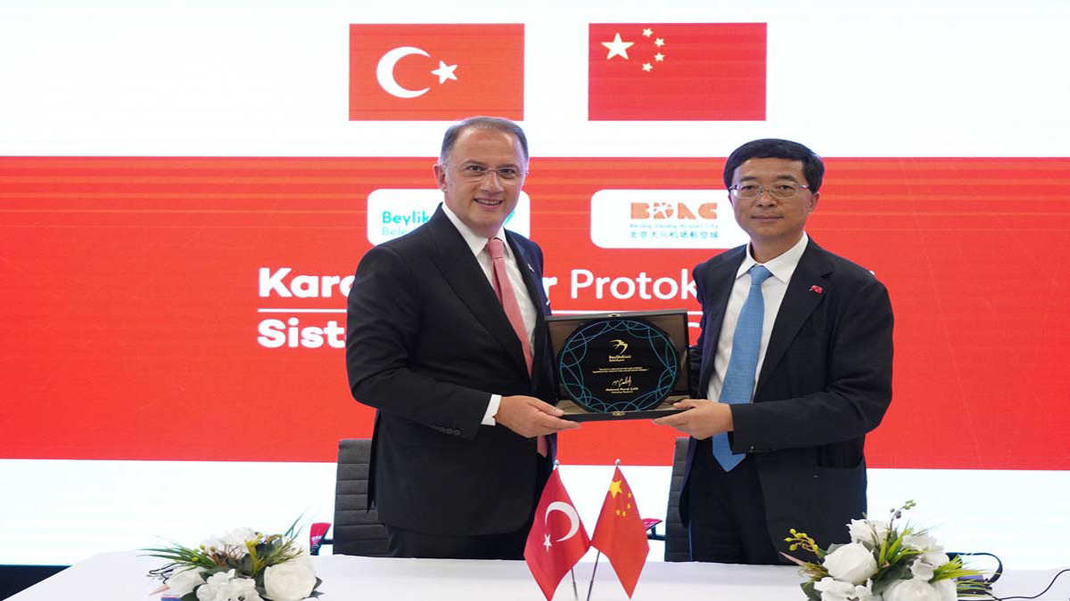 Beylikdüzü İLE Beijing-Daxing Havalimanı Kenti kardeş şehir oldu