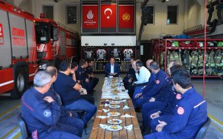 BAŞKAN ÇALIK İTFAİYE TEŞKİLATI’NIN 308. YILINI KUTLADI